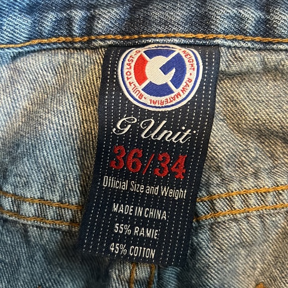 Vintage G-Unit Cargo Jeans 36 x 34 - Picture 4 of 7